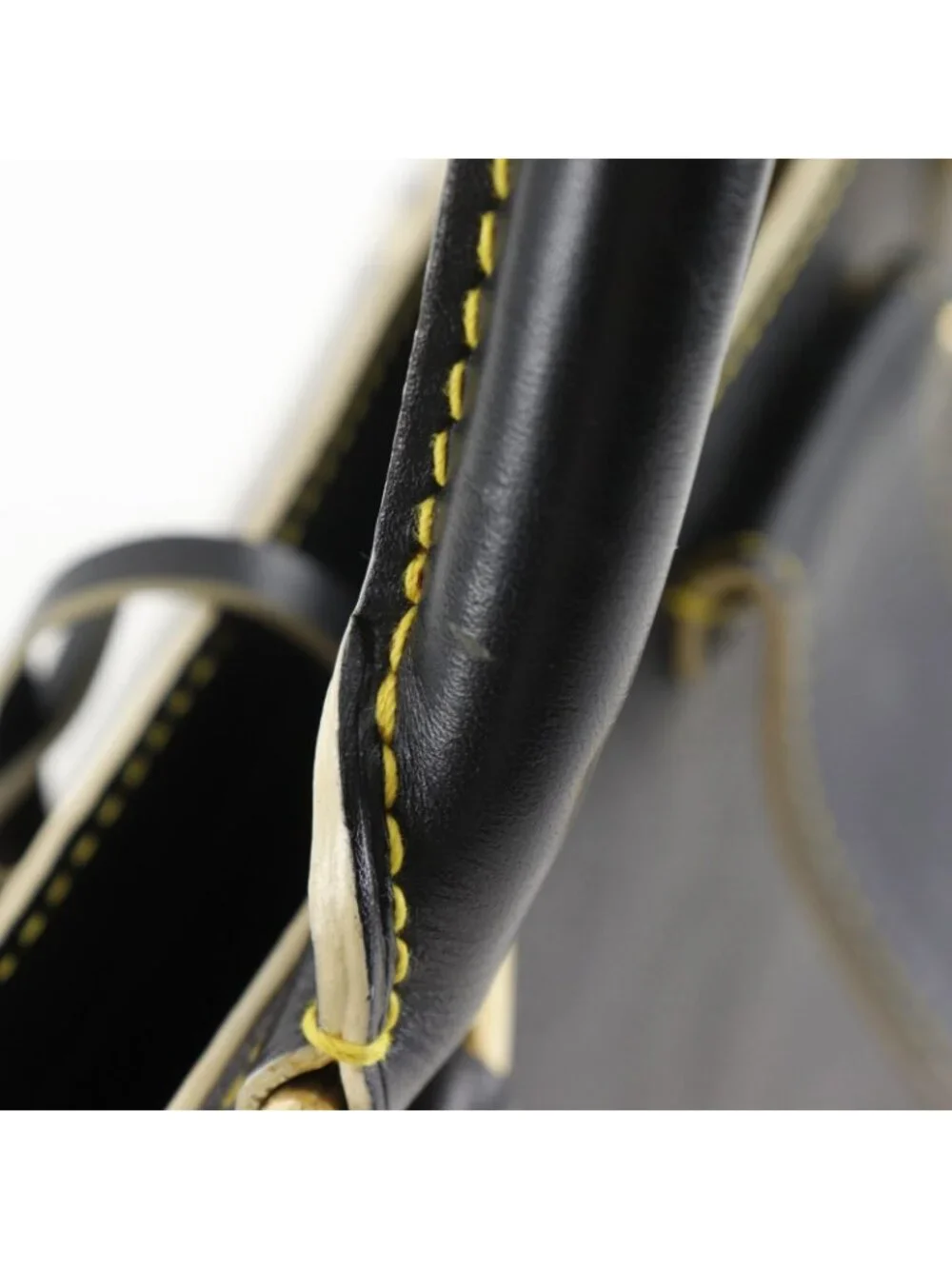 Louis Vuitton Faburo Suhali Goatskin Noir Black Tote
